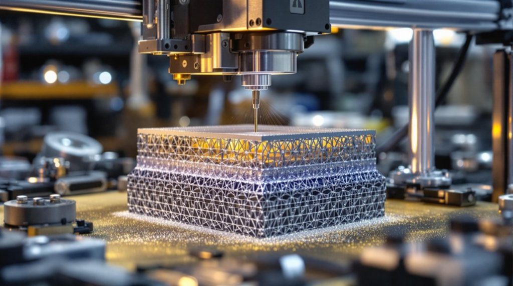 techniques d'impression métallique 3D