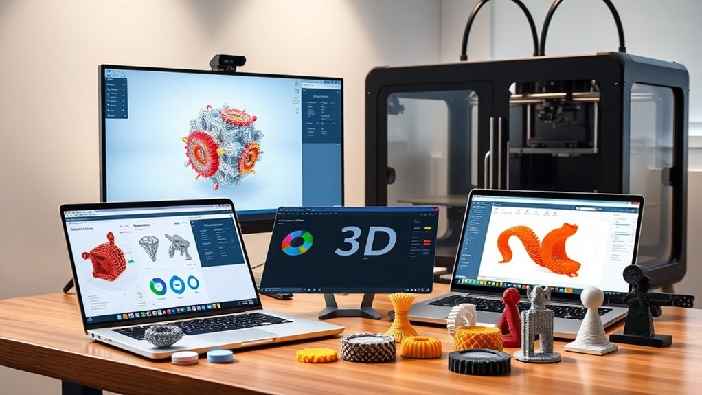 Catégories de logiciels d'impression 3D
