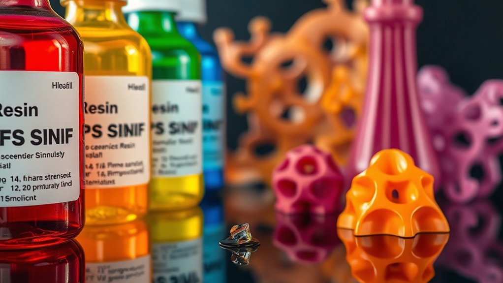 propriétés mécaniques des résines