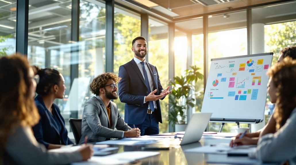 rôle et compétences de leader d'entreprise