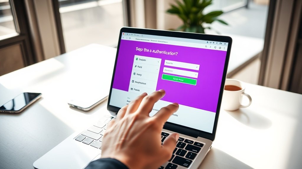 créer un compte personnel sécurisé