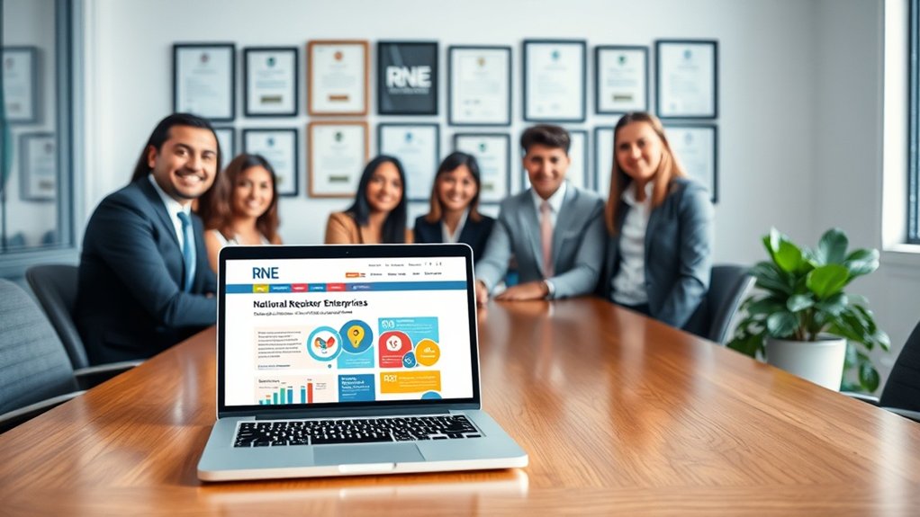 système d'enregistrement des entreprises unifié