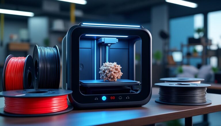 découvrez quel filament choisir en 2026 pour réussir vos impressions 3d avec qualité et durabilité. guide complet des matériaux adaptés à vos projets.