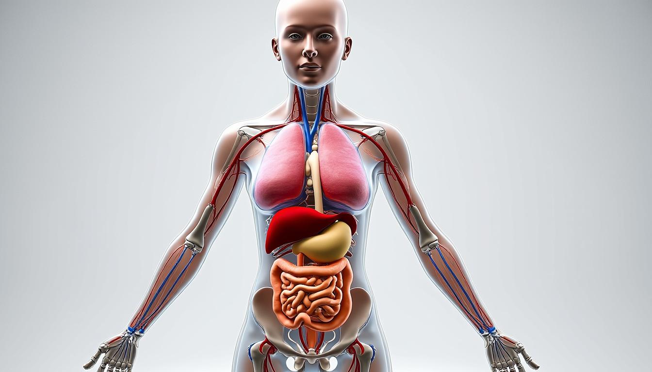 découvrez la modélisation 3d détaillée du corps humain féminin pour une compréhension approfondie de son anatomie.