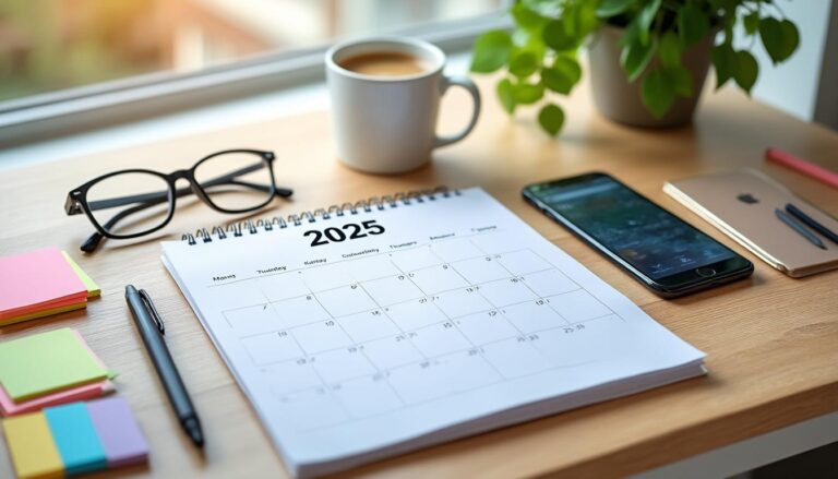découvrez notre calendrier mensuel 2025 à imprimer, un guide complet pour vous organiser efficacement tout au long de l'année avec simplicité et praticité.