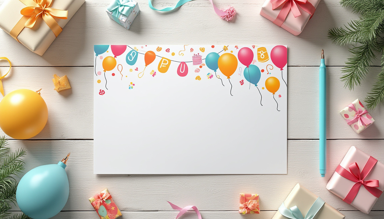 découvrez un guide simple et créatif pour créer et imprimer votre propre carte d'invitation d'anniversaire. personnalisez facilement vos invitations pour rendre votre fête unique et mémorable.