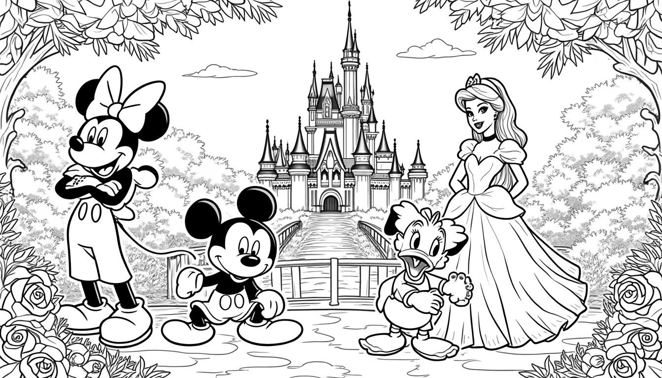 découvrez notre collection de coloriages à imprimer disney, des dessins gratuits parfaits pour petits et grands fans. amusez-vous en coloriant vos personnages préférés dès maintenant !