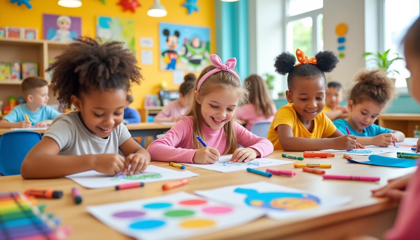 découvrez notre sélection de coloriages disney à imprimer gratuitement, avec des personnages favoris pour enfants et adultes, parfaits pour des moments créatifs en famille.