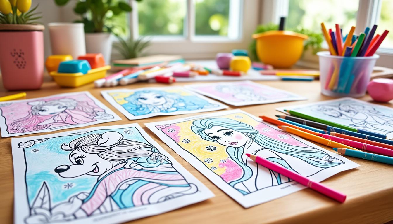 découvrez notre collection de coloriages disney à imprimer, avec des idées et personnages préférés pour divertir toute la famille et partager des moments créatifs.