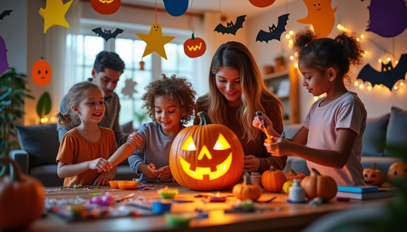 découvrez une sélection de coloriages halloween à imprimer, avec des idées et modèles amusants adaptés à toute la famille pour célébrer cette fête magique.
