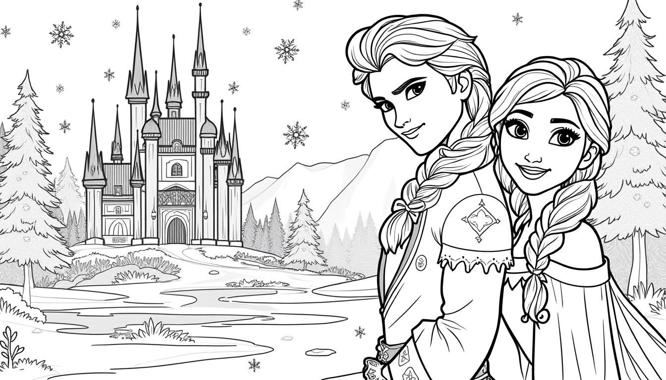 découvrez des idées et astuces pour divertir les enfants avec des coloriages de la reine des neiges à imprimer facilement.