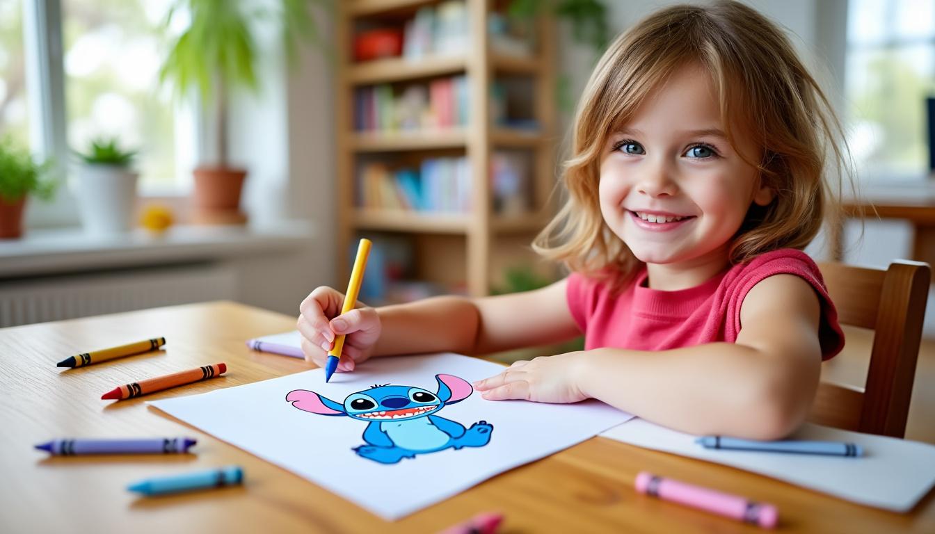 découvrez notre guide complet pour télécharger et imprimer des coloriages stitch en pdf, idéal pour divertir les enfants et les parents avec des activités créatives et amusantes.