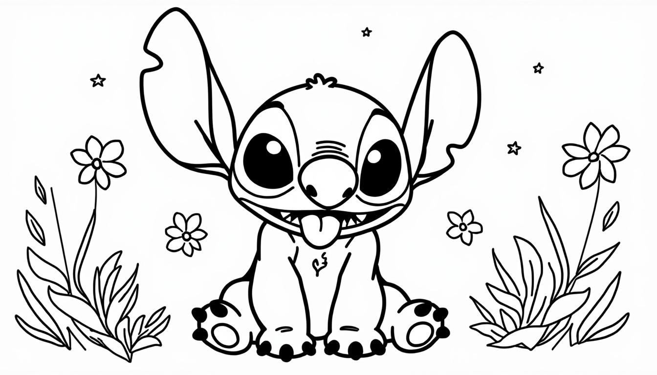 téléchargez et imprimez gratuitement des coloriages de stitch en format pdf. un guide complet pour divertir et stimuler la créativité des enfants, idéal pour les parents.