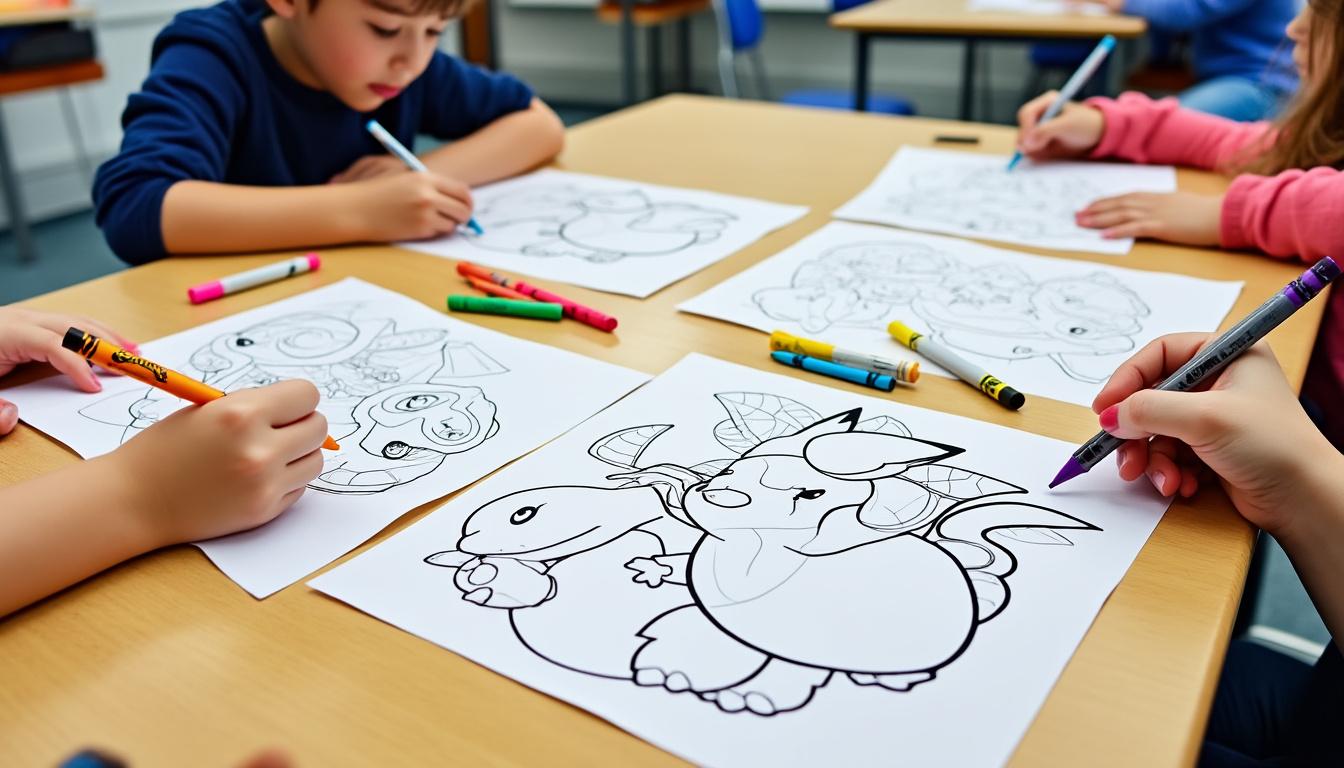 découvrez notre guide complet de dessins pokémon à imprimer, idéal pour petits et grands fans à la recherche d'activités créatives et amusantes.