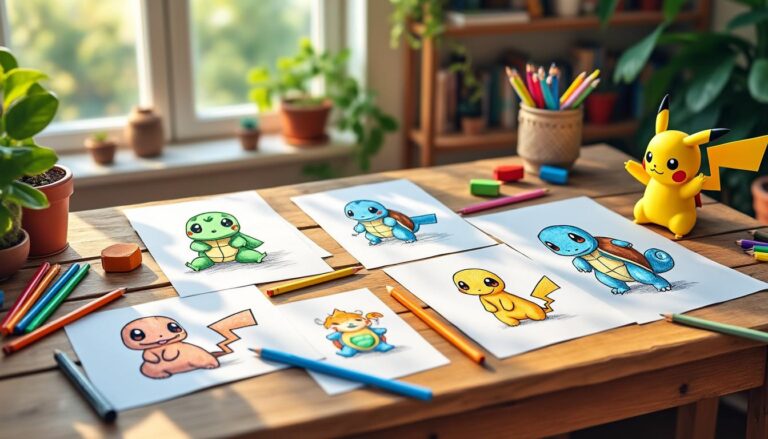 découvrez notre guide complet de dessins pokémon à imprimer, idéal pour petits et grands fans souhaitant colorier et s'amuser avec leurs personnages préférés.