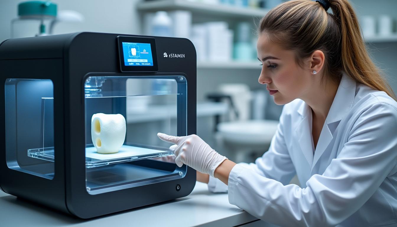 découvrez comment l'imprimante 3d dentaire capdentaire révolutionne la fabrication des prothèses dentaires, offrant précision et efficacité pour un sourire parfait.