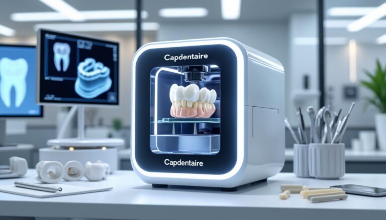 découvrez comment l'imprimante 3d dentaire capdentaire révolutionne la fabrication des prothèses dentaires en offrant précision, rapidité et personnalisation pour des soins dentaires de haute qualité.