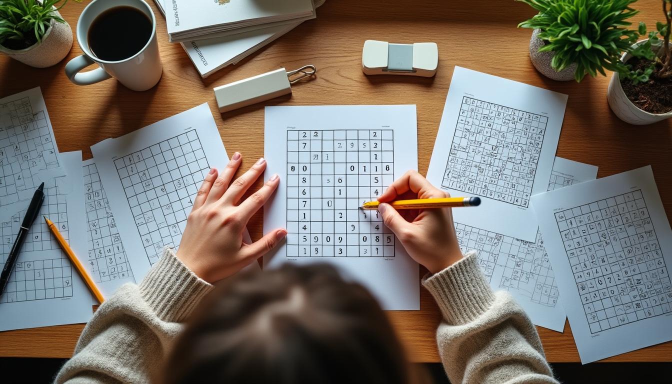 découvrez comment imprimer et profiter du sudoku, un jeu de logique stimulant, directement chez vous pour des moments de réflexion et de détente.