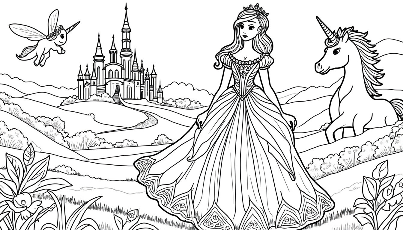découvrez des idées et conseils pour imprimer des coloriages de princesses et divertir vos enfants de manière créative et ludique.