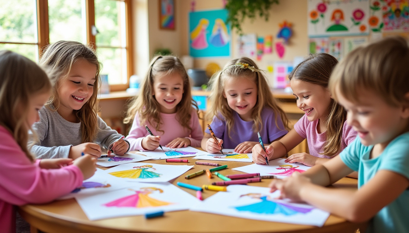 découvrez des idées et conseils pour imprimer des coloriages de princesses et amuser vos enfants avec des activités créatives et ludiques.