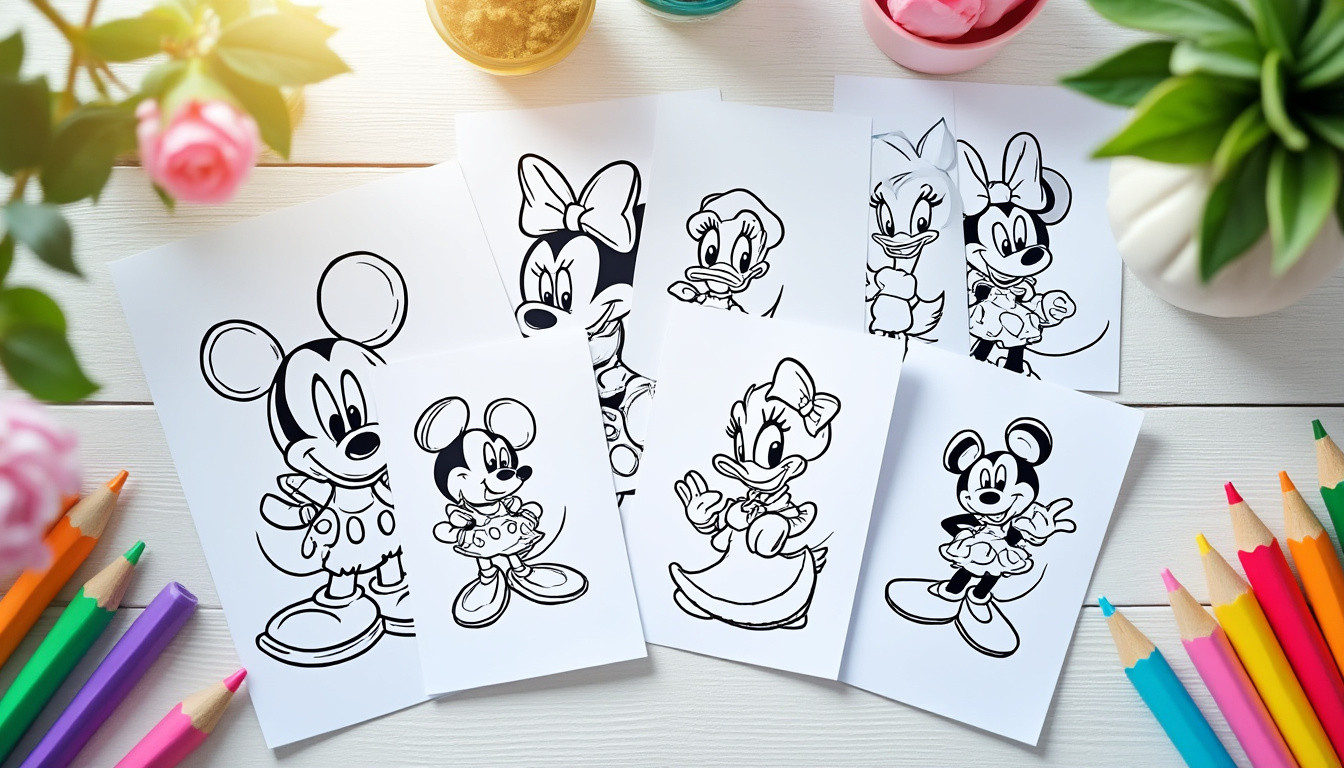 découvrez notre sélection de coloriages disney à imprimer, parfaits pour les enfants ! des dessins amusants et faciles à colorier pour des heures de créativité.