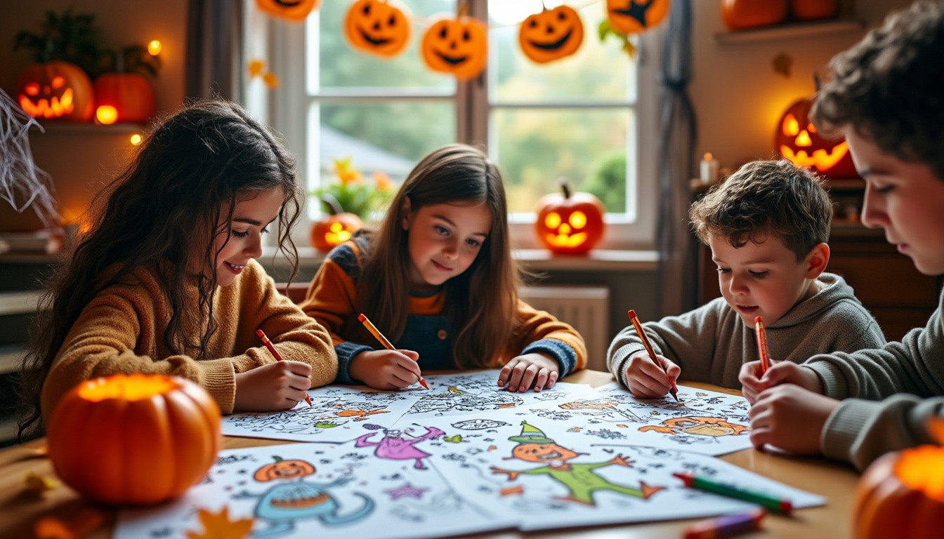 découvrez où trouver des dessins halloween à imprimer pour toute la famille, avec des modèles amusants et variés pour petits et grands.