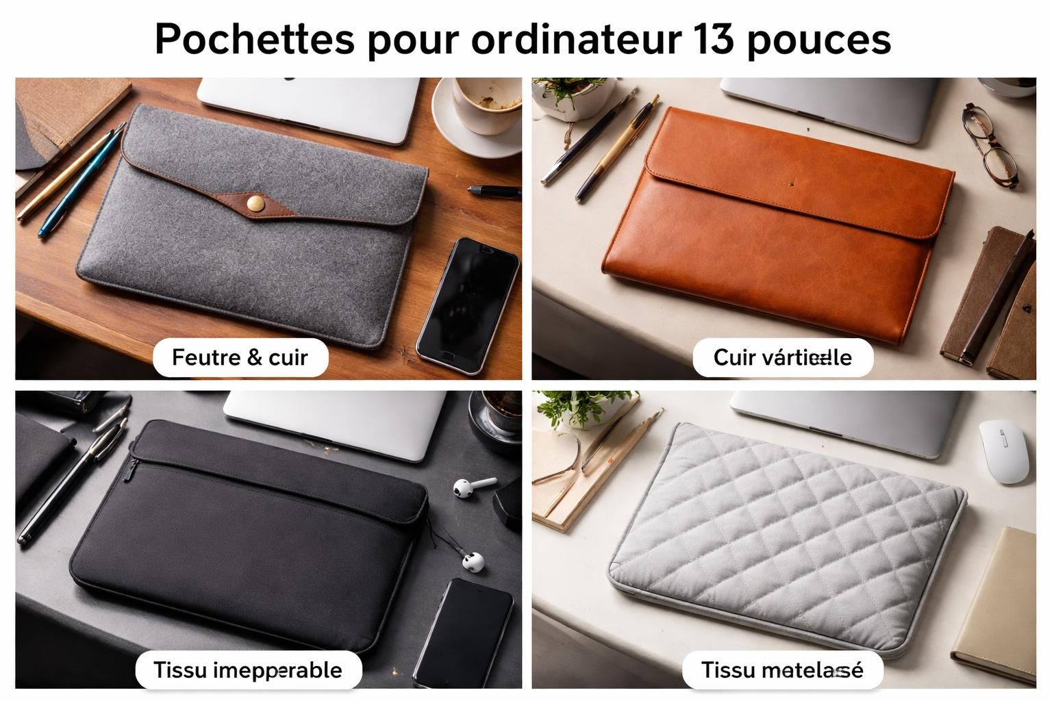 découvrez nos conseils pour choisir la pochette ordinateur 13 pouces idéale, alliant protection, style et praticité selon vos besoins.
